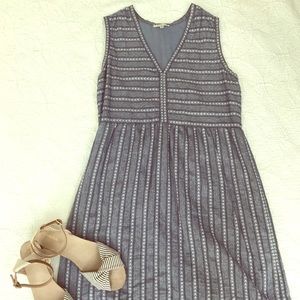 MOVING SALE: Chambray 100% Cotton Max Studio Dress